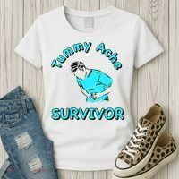 Tummy Ache Survivor Women's T-Shirt thumb 3