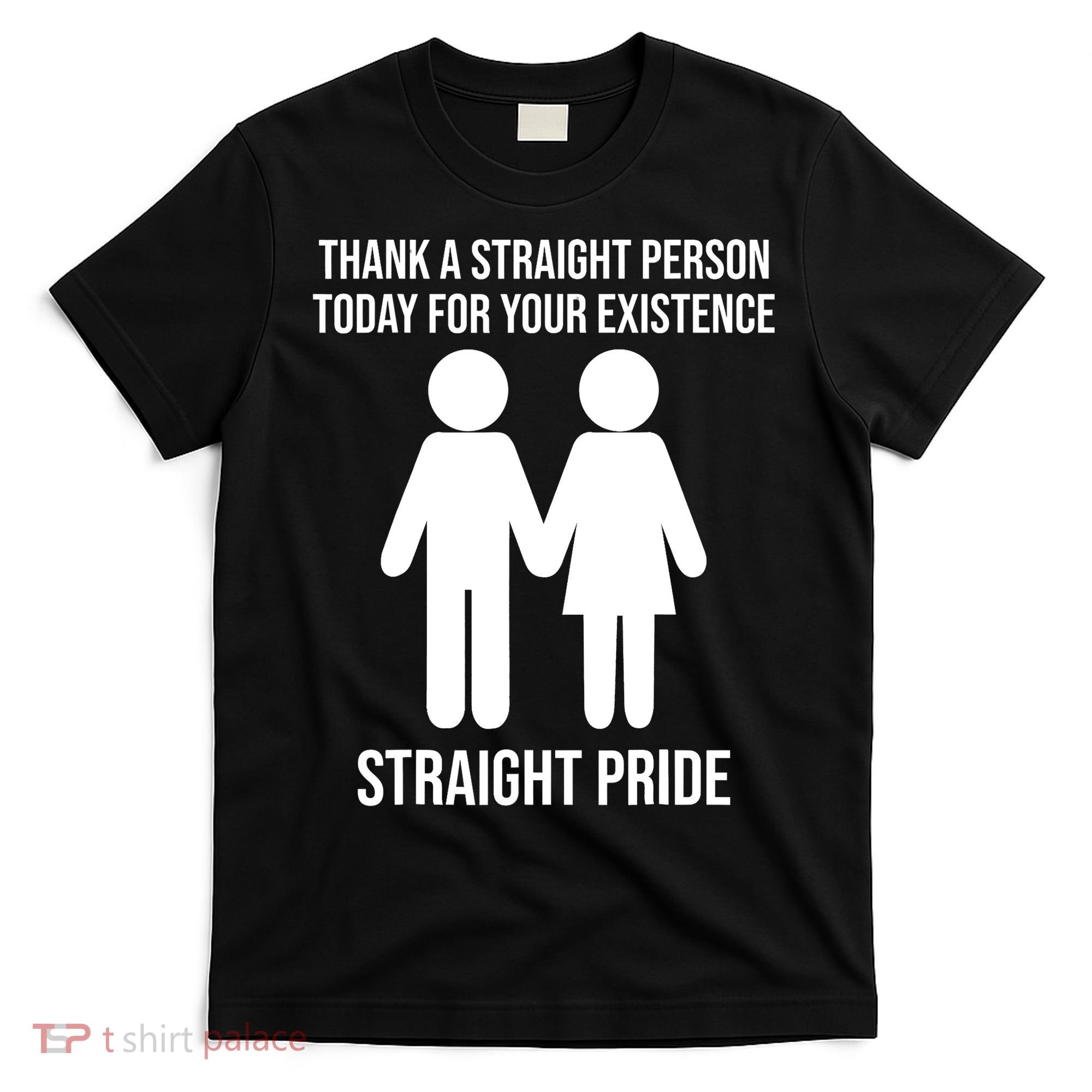 Thank A Straight Person Today For Your Existence Straight T-Shirt