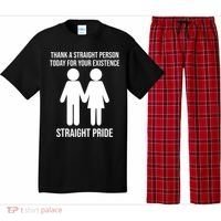 Thank A Straight Person Today For Your Existence Straight Pajama Set thumb 0