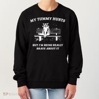 Tummy Ache Survivor Retro 90s Women's Sweatshirt thumb 0