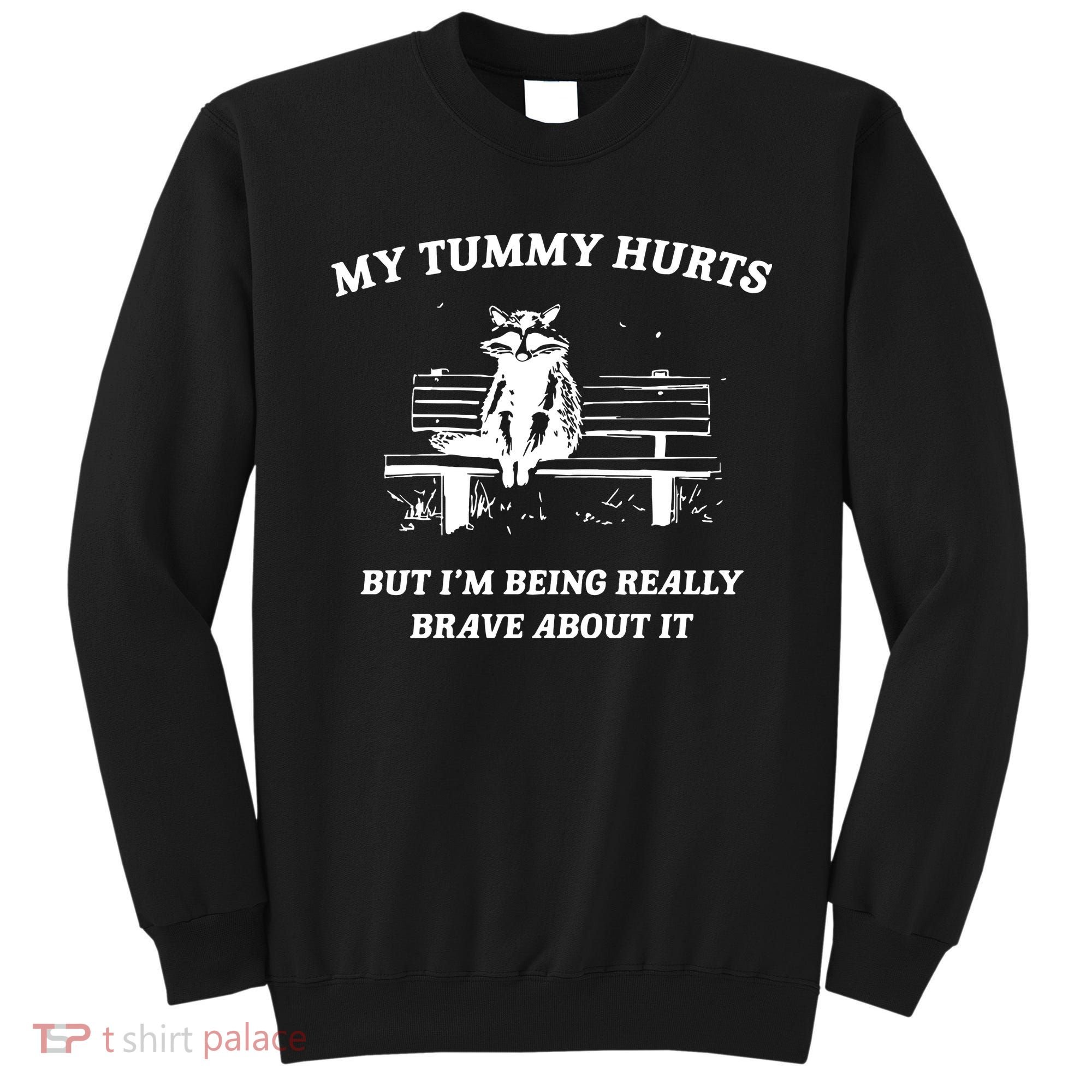 Tummy Ache Survivor Retro 90s Sweatshirt