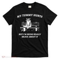Tummy Ache Survivor Retro 90s T-Shirt thumb 0