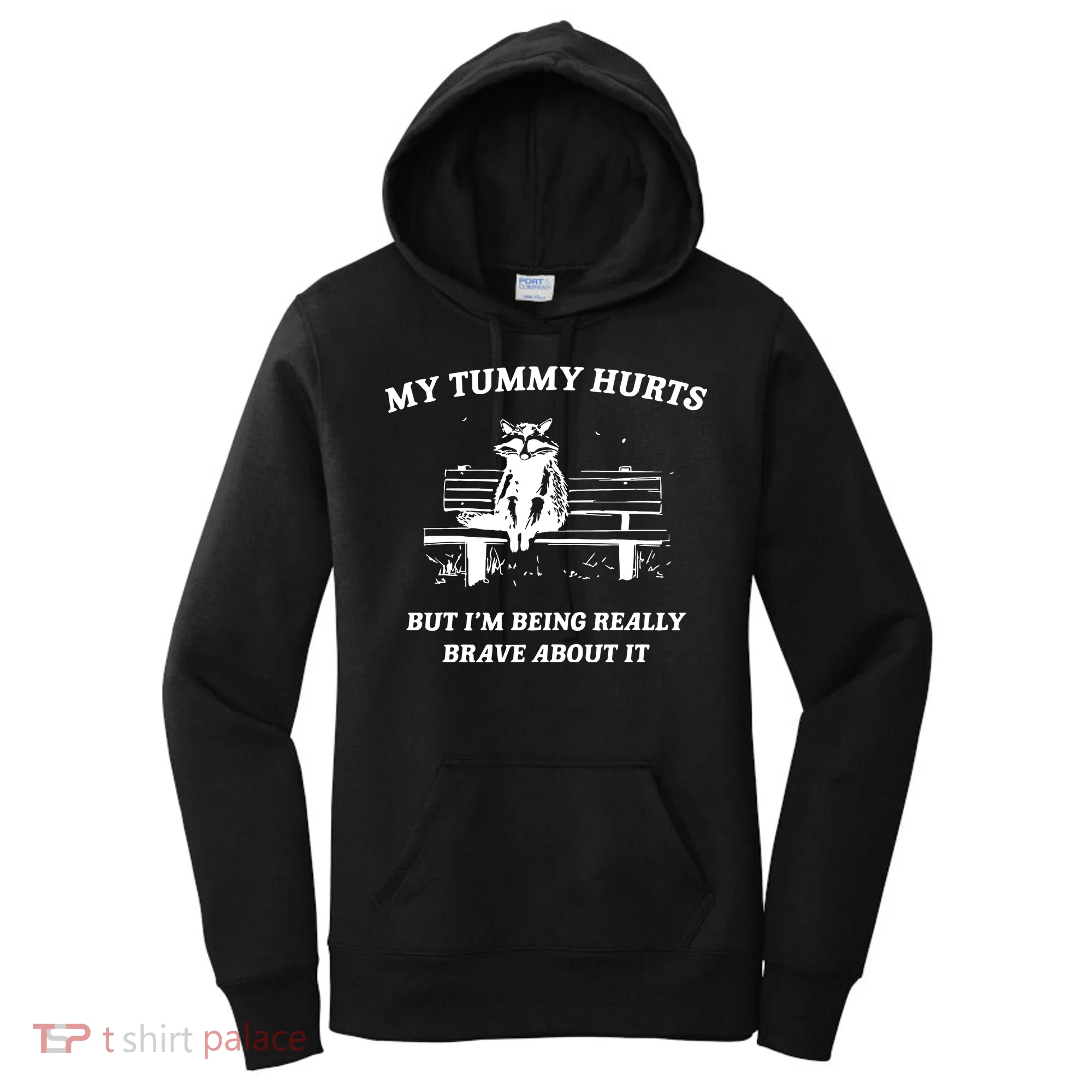 Tummy Ache Survivor Retro 90s Women's Hoodie