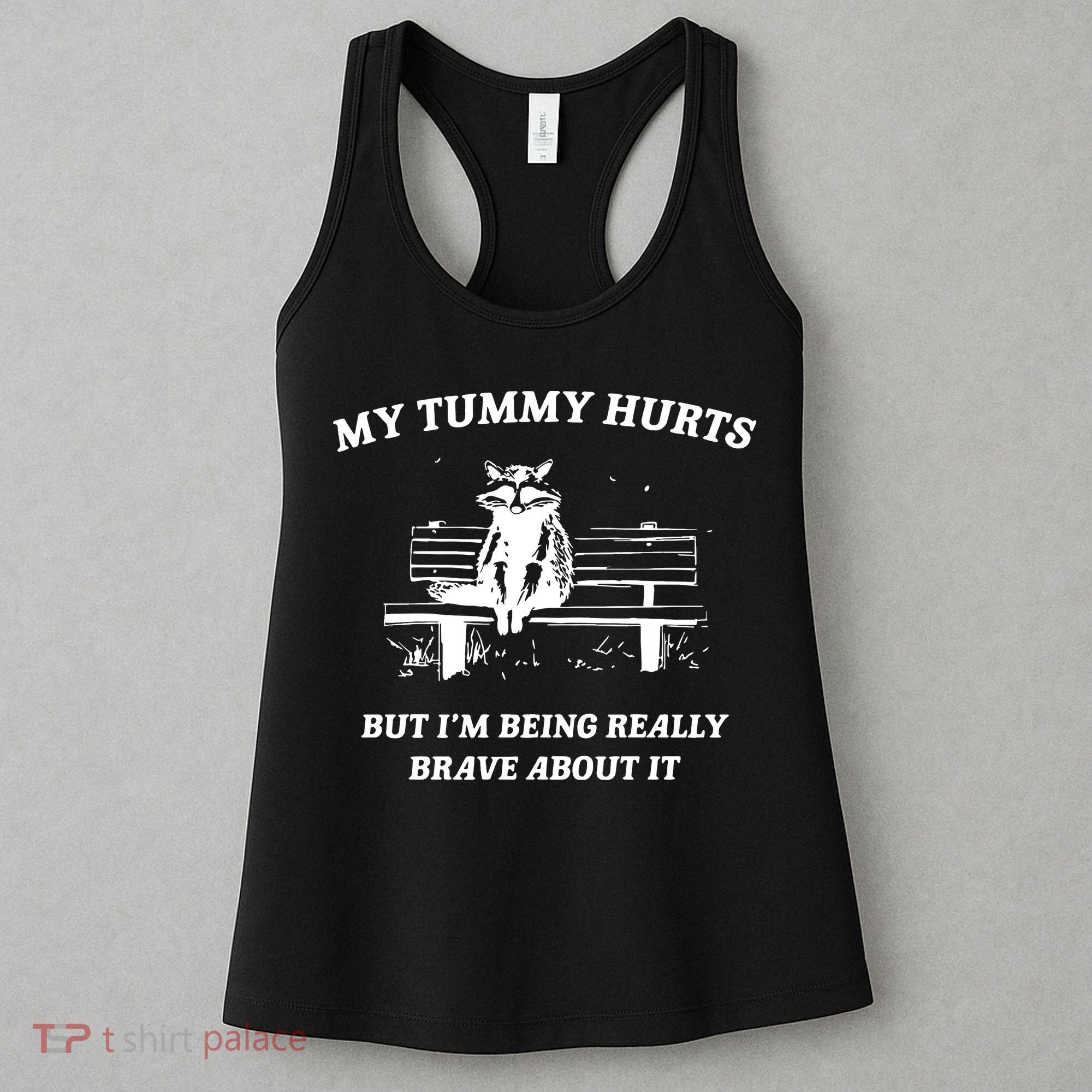 Tummy Ache Survivor Retro 90s Women's Tank Top