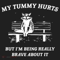 Tummy Ache Survivor Retro 90s Hat thumb 2