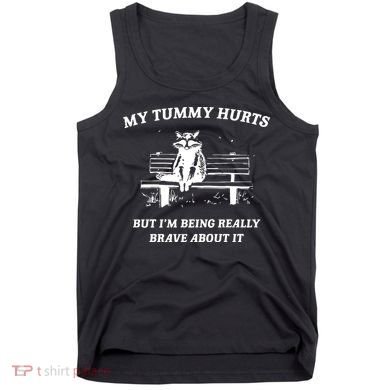 Tummy Ache Survivor Retro 90s Tank Top
