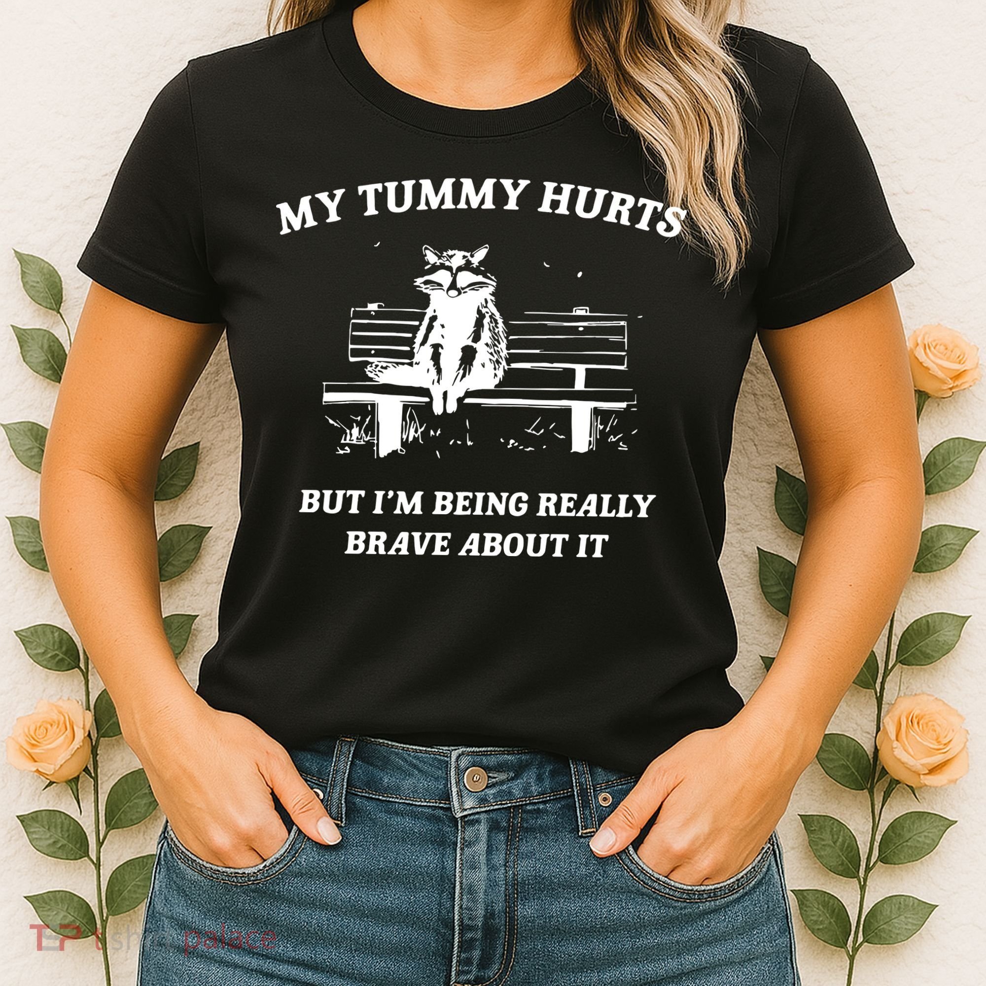 Tummy Ache Survivor Retro 90s Women's T-Shirt
