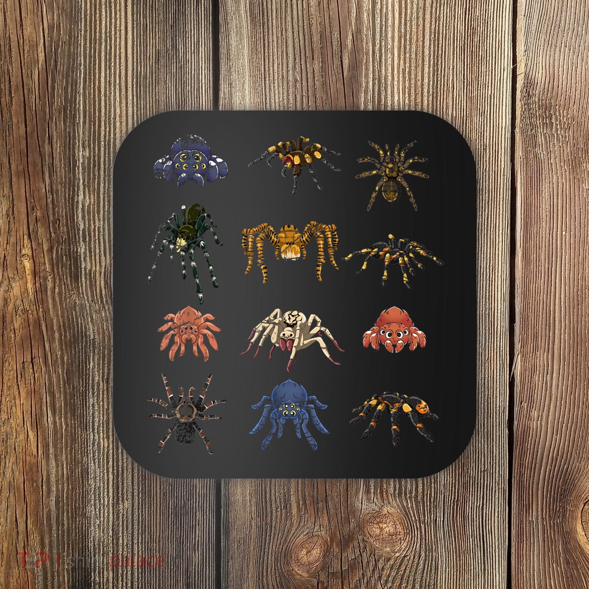 Tarantula Arthropod Spooky Halloween Arachnid Spider Coaster