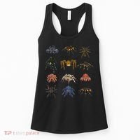 Tarantula Arthropod Spooky Halloween Arachnid Spider Women's Tank Top thumb 0