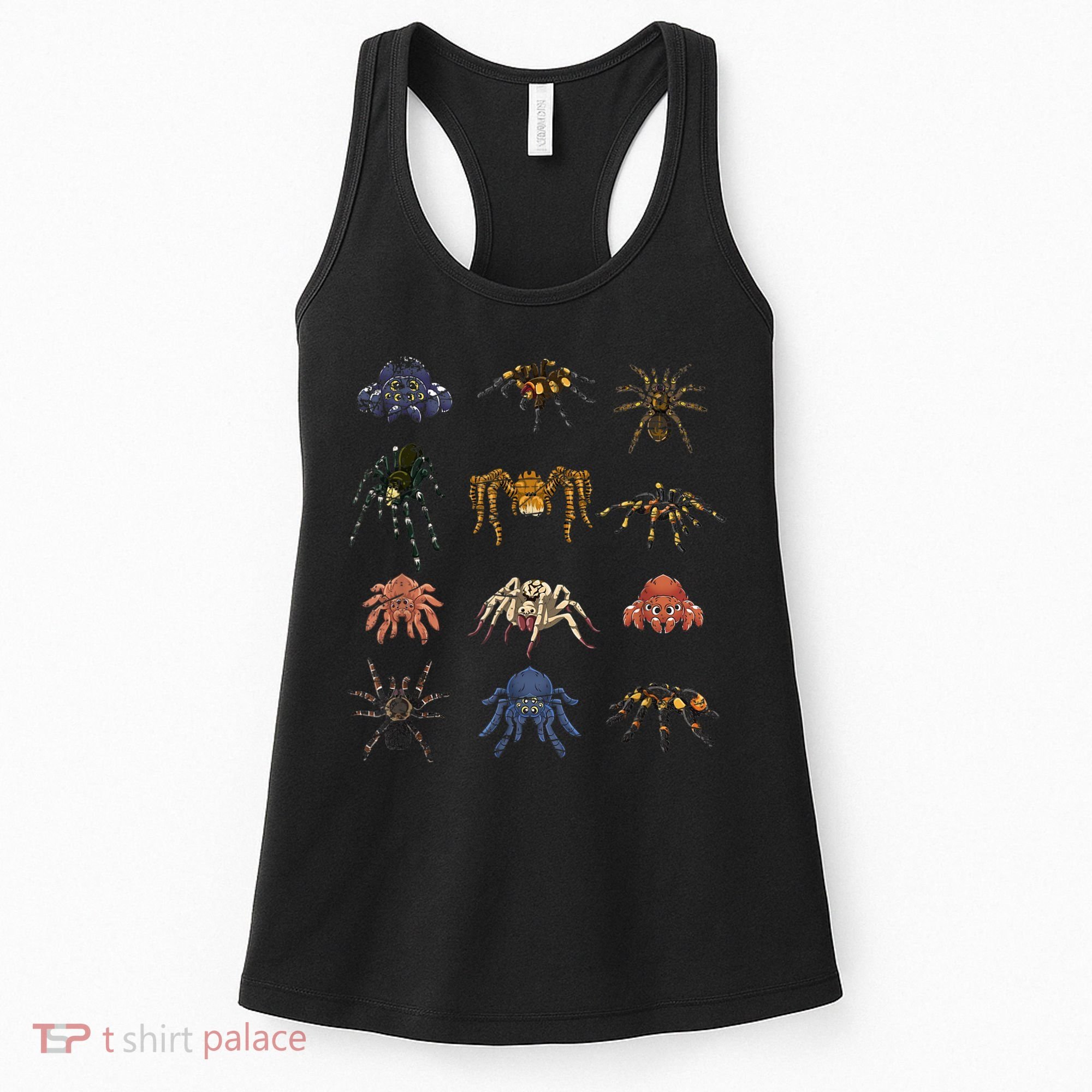 Tarantula Arthropod Spooky Halloween Arachnid Spider Women's Tank Top