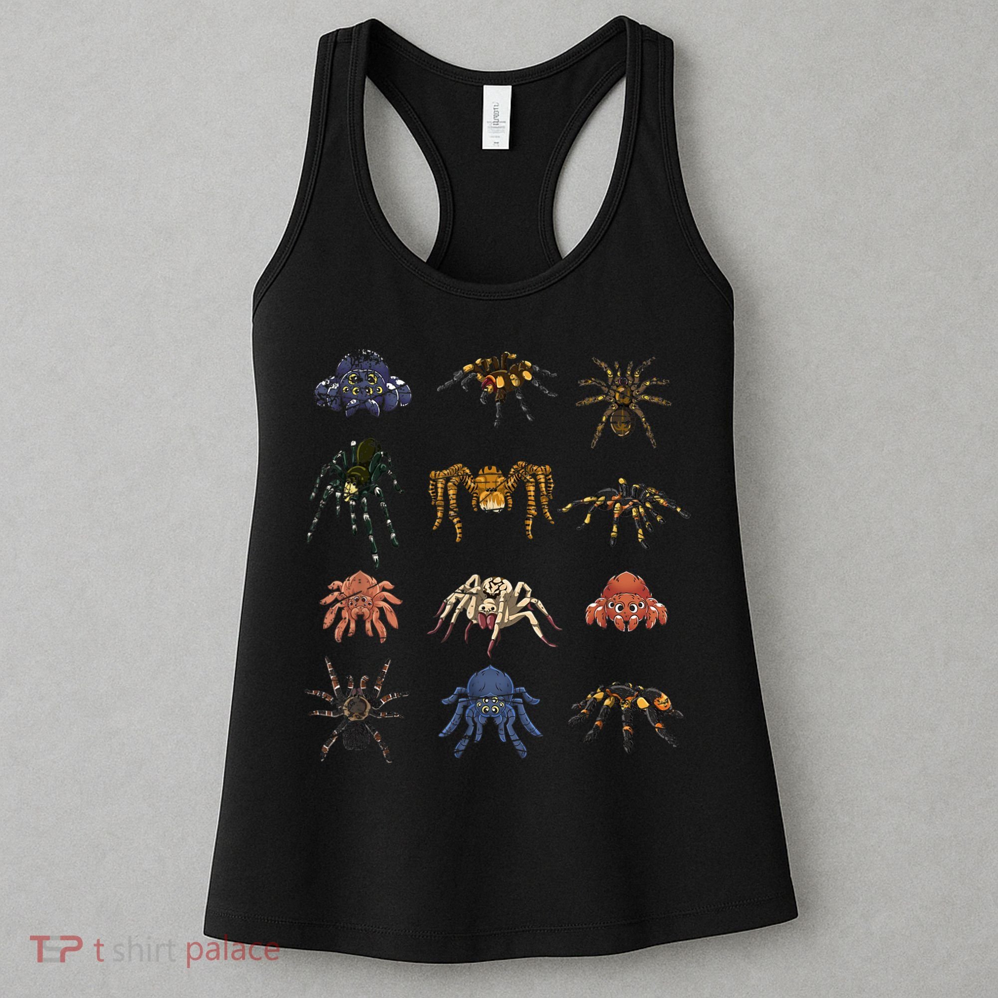 Tarantula Arthropod Spooky Halloween Arachnid Spider Women's Tank Top
