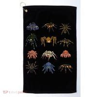Tarantula Arthropod Spooky Halloween Arachnid Spider Golf Towel thumb 0