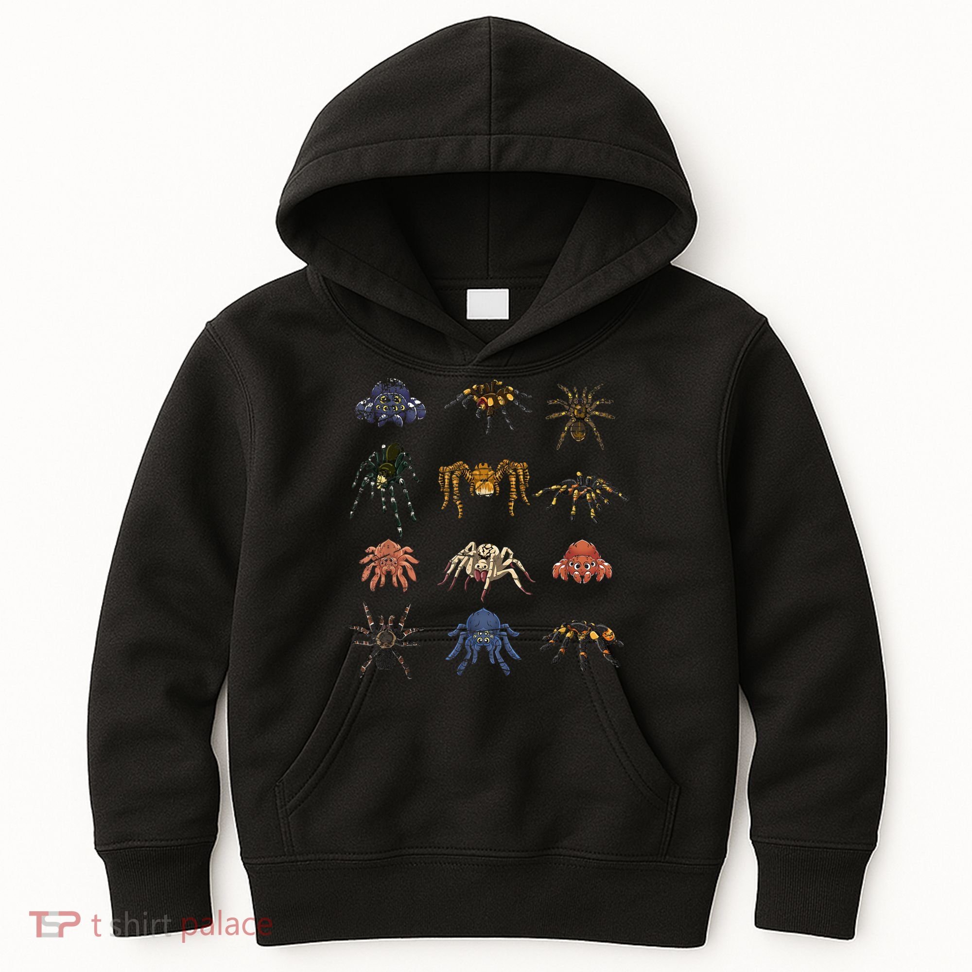 Tarantula Arthropod Spooky Halloween Arachnid Spider Kids Hoodie