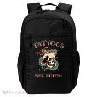 Tattoos Are Stupid Tattoo Artist Backpack thumb 0