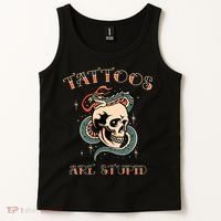 Tattoos Are Stupid Tattoo Artist Tank Top thumb 2