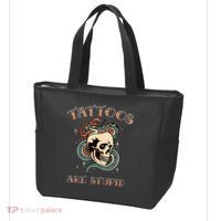 Tattoos Are Stupid Tattoo Artist Tote Bag thumb 3