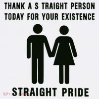 Thank A Straight Person Today For Your Existence Straight Pride Women's Tank Top thumb 5