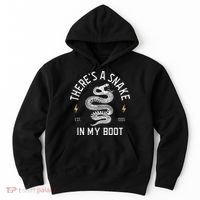 ThereS A Snake In My Boot Est 1995 Meme Funny Snake Hoodie thumb 0