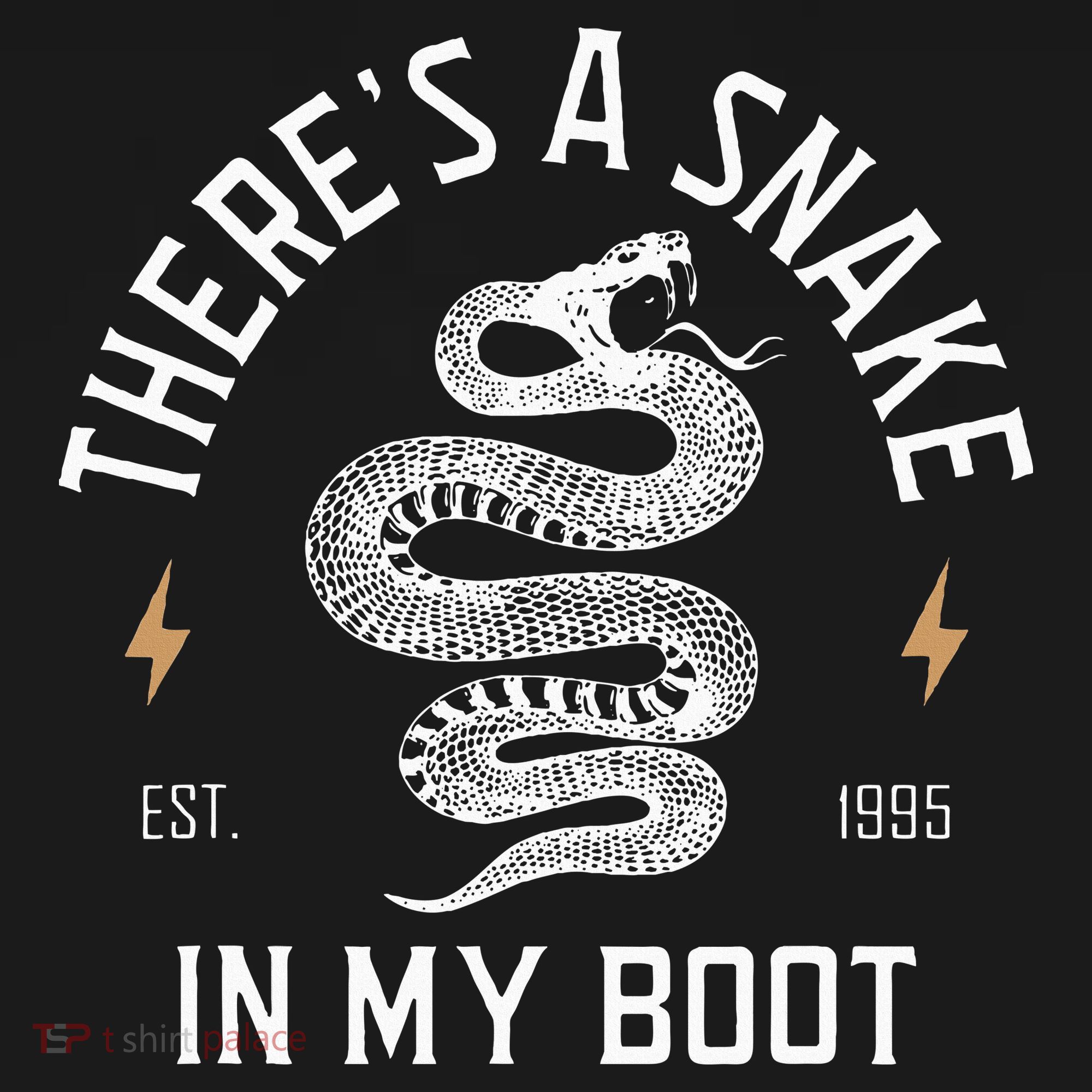 ThereS A Snake In My Boot Est 1995 Meme Funny Snake Tank Top