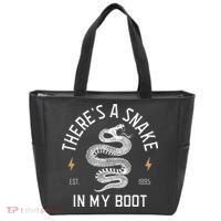 ThereS A Snake In My Boot Est 1995 Meme Funny Snake Tote Bag thumb 0