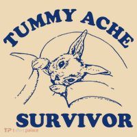 Tummy Ache Survivor Tote Bag thumb 4