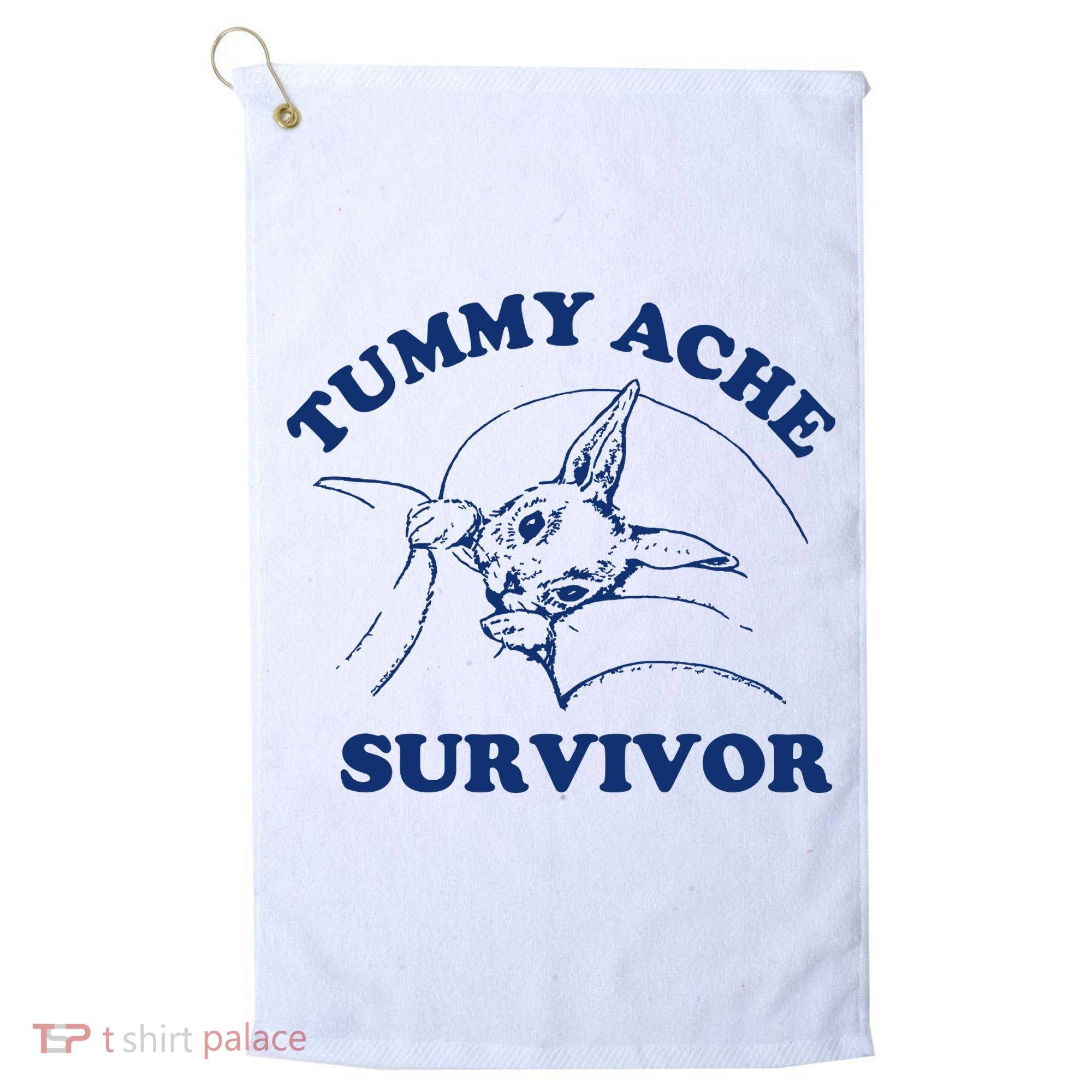 Tummy Ache Survivor Golf Towel