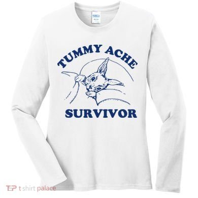 Tummy Ache Survivor Women's Long Sleeve Shirt
