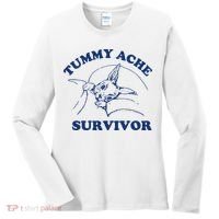Tummy Ache Survivor Women's Long Sleeve Shirt thumb 0