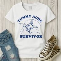 Tummy Ache Survivor Women's T-Shirt thumb 3