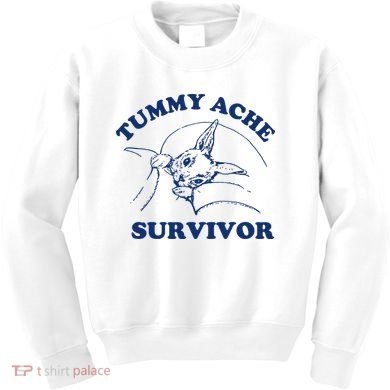 Tummy Ache Survivor Kids Sweatshirt