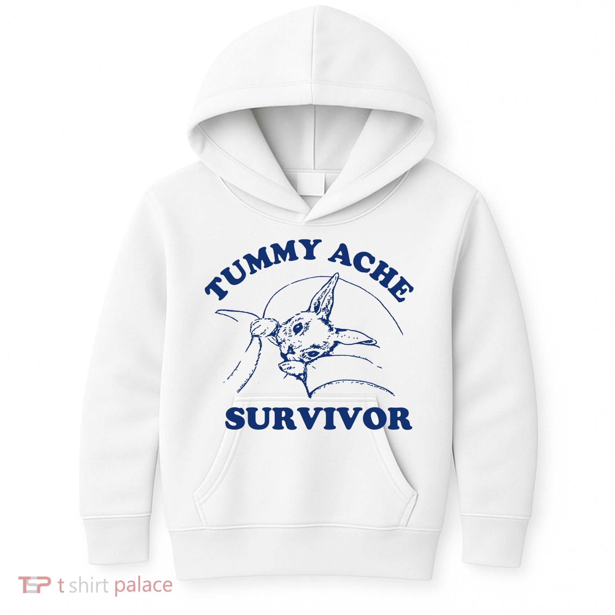 Tummy Ache Survivor Kids Hoodie