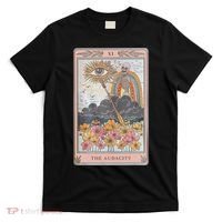 The Audacity Skeleton Tarot Card Sun Eye Aesthetic T-Shirt thumb 0