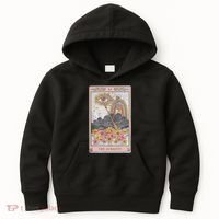 The Audacity Skeleton Tarot Card Sun Eye Aesthetic Kids Hoodie thumb 0