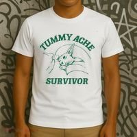 Tummy Ache Survivor Tummy Ache T-Shirt thumb 3
