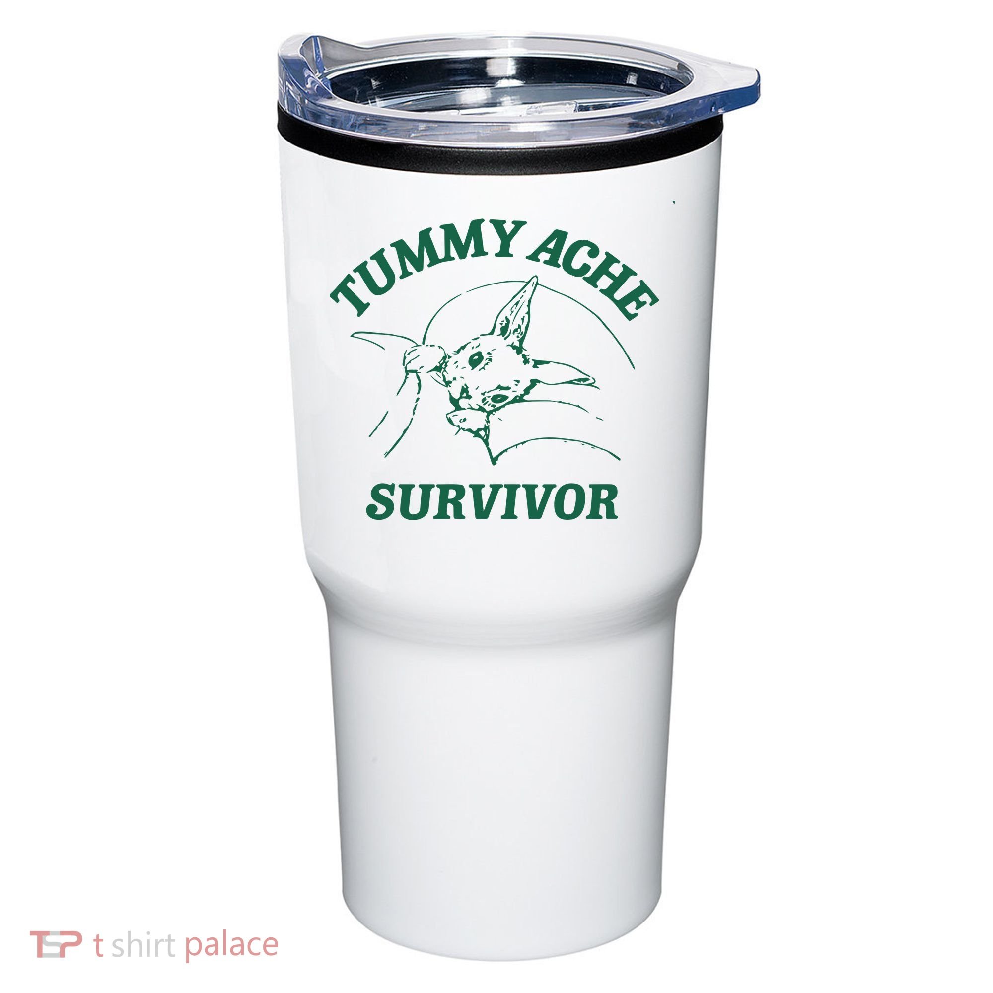Tummy Ache Survivor Tummy Ache Tumbler