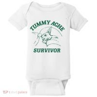 Tummy Ache Survivor Tummy Ache Baby Bodysuit thumb 0