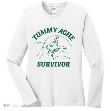Tummy Ache Survivor Tummy Ache Women's Long Sleeve Shirt