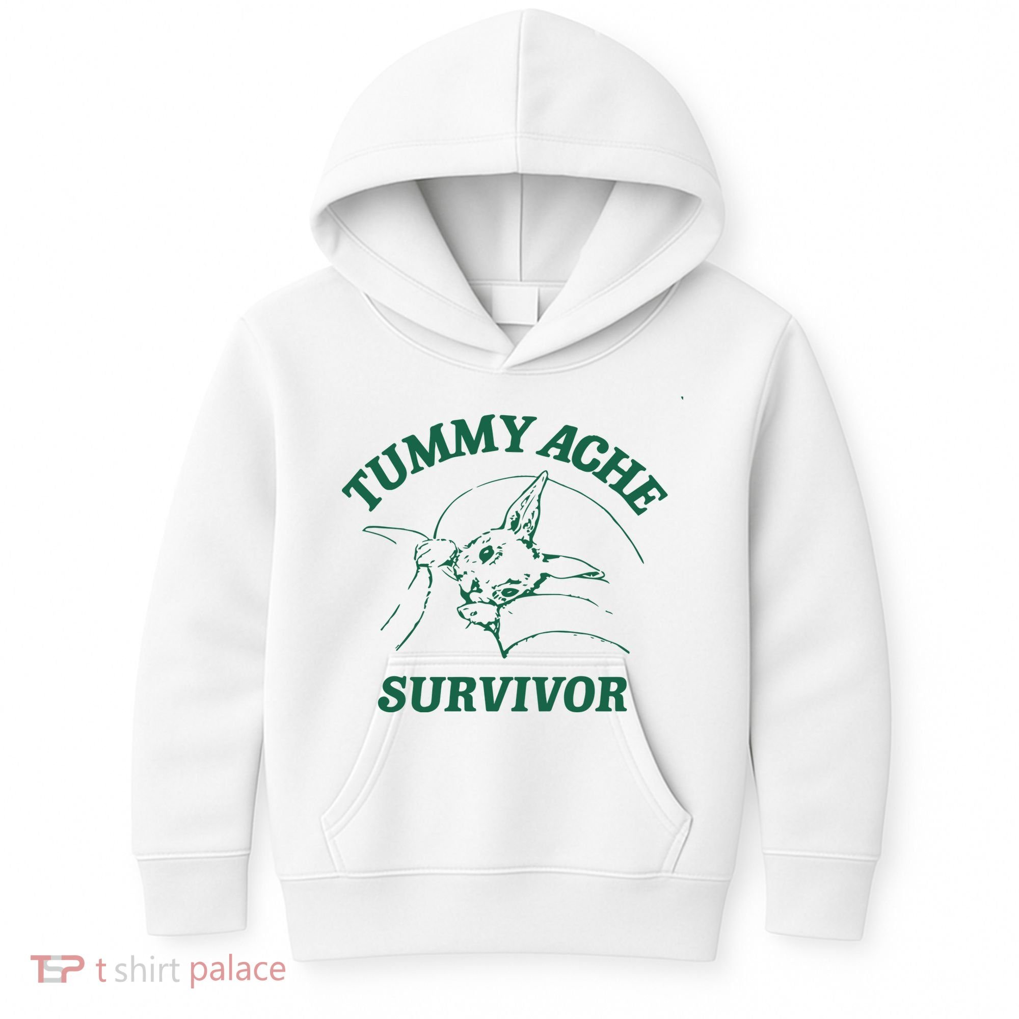 Tummy Ache Survivor Tummy Ache Kids Hoodie