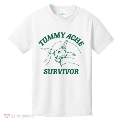 Tummy Ache Survivor Tummy Ache Kids T-Shirt