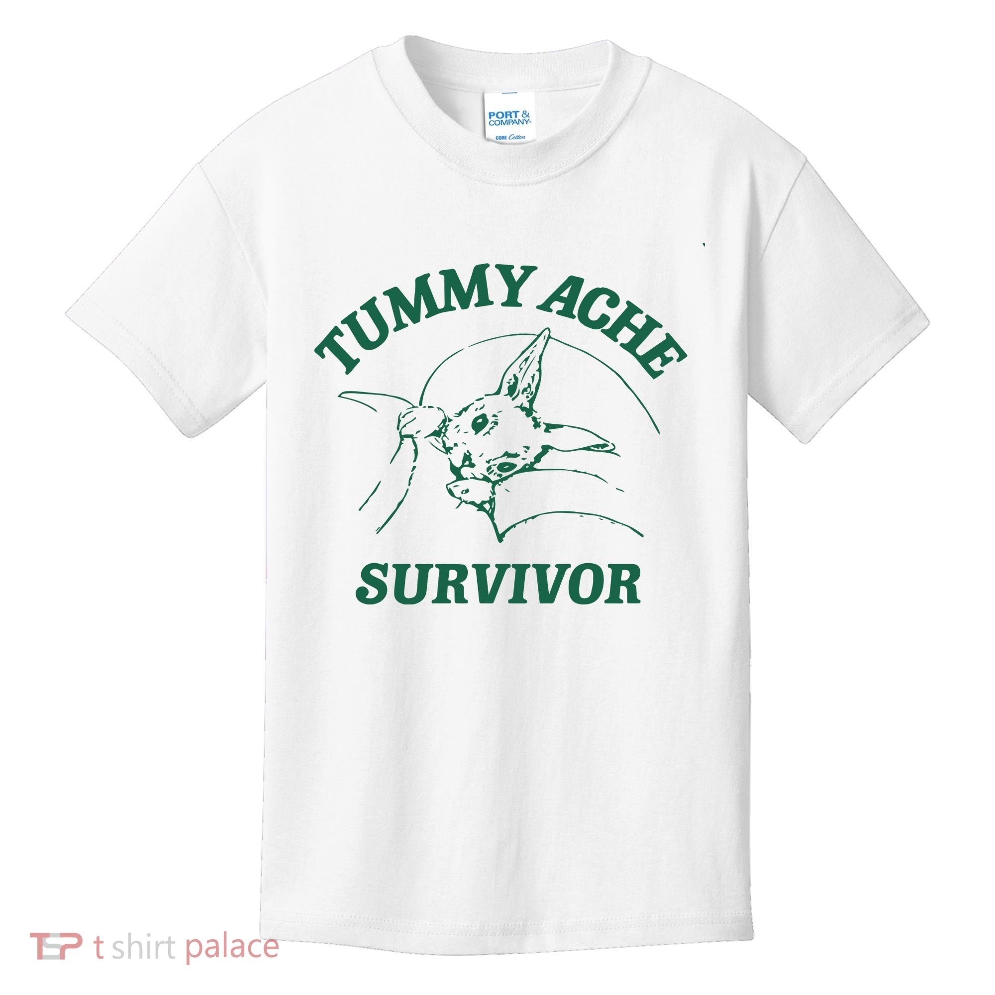 Tummy Ache Survivor Tummy Ache Kids T-Shirt