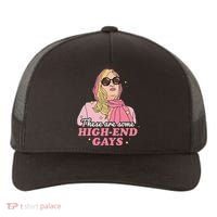 These Are Some High End Gays LGBT Yupoong Adult 5-Panel Trucker Hat thumb 0