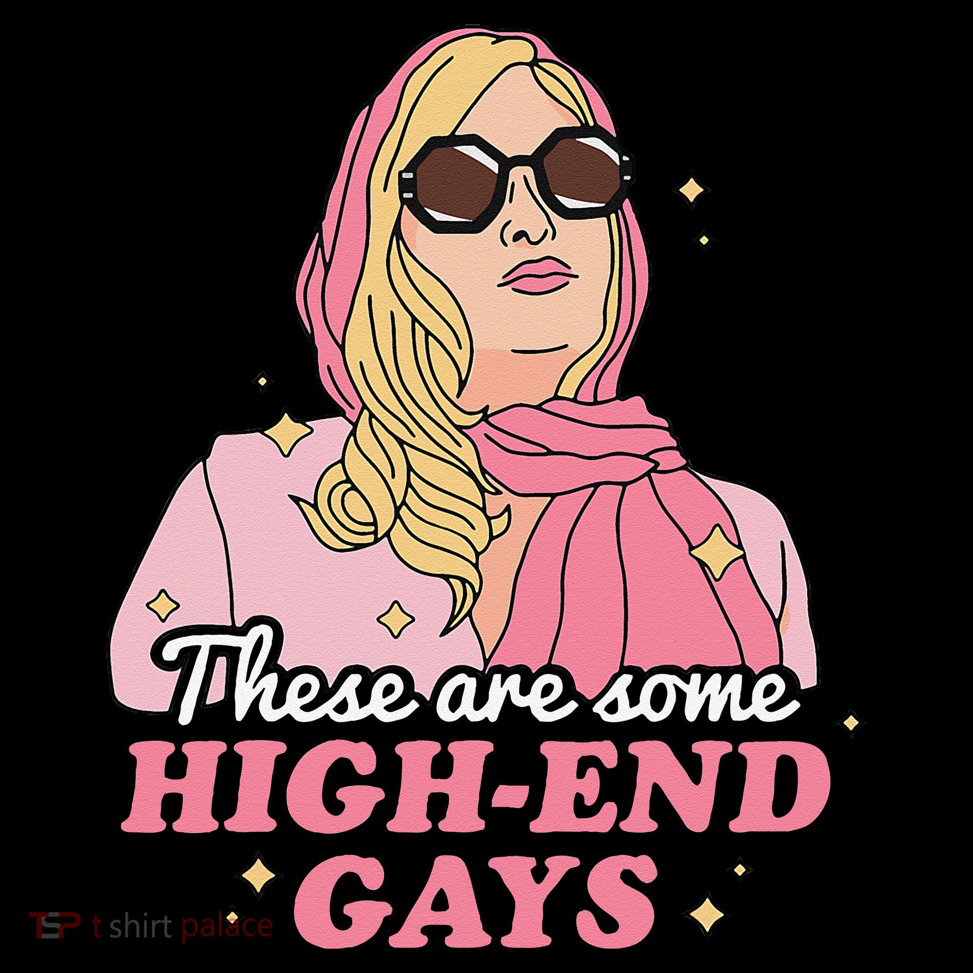 These Are Some High End Gays LGBT T-Shirt