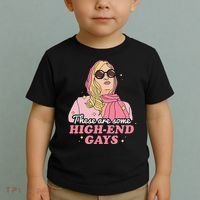 These Are Some High End Gays LGBT Toddler T-Shirt thumb 2