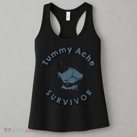 Tummy Ache Survivor Funny Tummy Ache Joke Women's Tank Top thumb 3