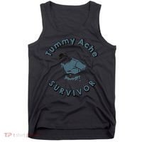Tummy Ache Survivor Funny Tummy Ache Joke Tank Top thumb 0