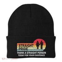 Thank A Straight Person Today For Your Existence Straight Beanie thumb 0