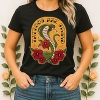 Tattoos Are Stupid Women's T-Shirt thumb 2