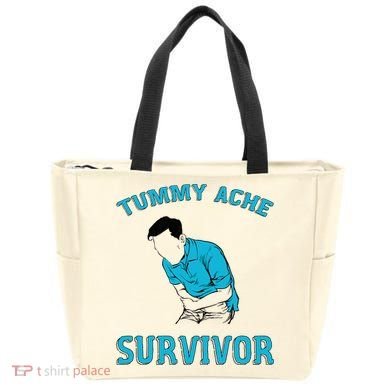 Tummy Ache Survivor Tote Bag