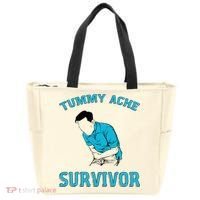 Tummy Ache Survivor Tote Bag thumb 0