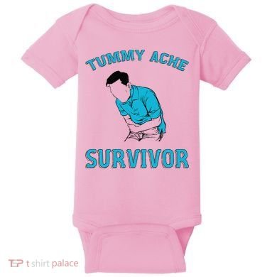 Tummy Ache Survivor Baby Bodysuit